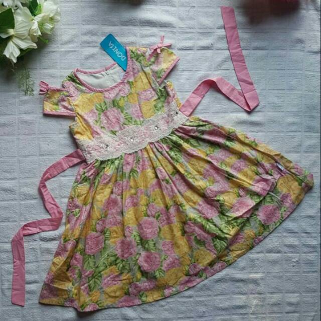 Dress baju pesta anak Donita