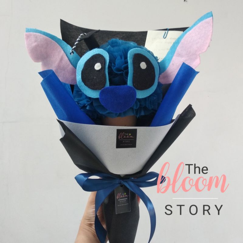 Buket karakter murah bandung/buket bunga/buket wisuda/hadiah wisuda/kado ultah/buket boneka