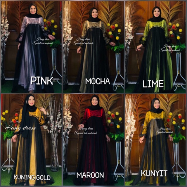 Ready Hany Dress by OHC original hany collection