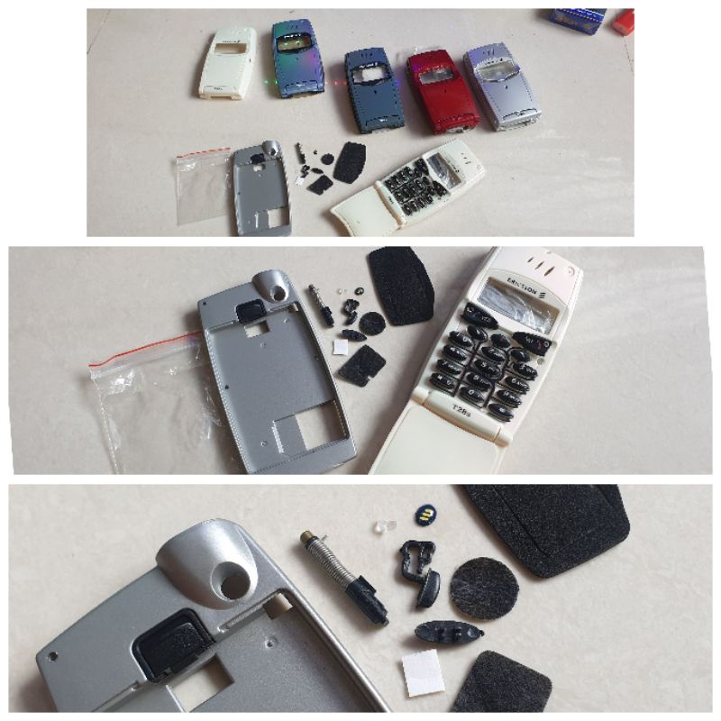 casing ericsson t28 t28s tulang keypad logo