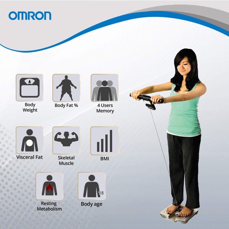 Omron Karada Scan HBF-375 / TIMBANGAN OMRON KARADA SCAN HBF 375 BODY FAT COMPOSITION MONITOR ALKES MEDAN|ALAT KESEHATAN