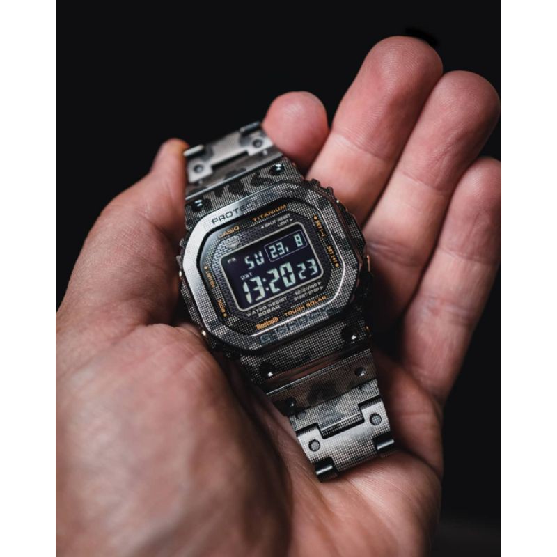 Jam Tangan Pria Merk G Shock Type Gmw-B5000 Original Bm Baterai Stainless