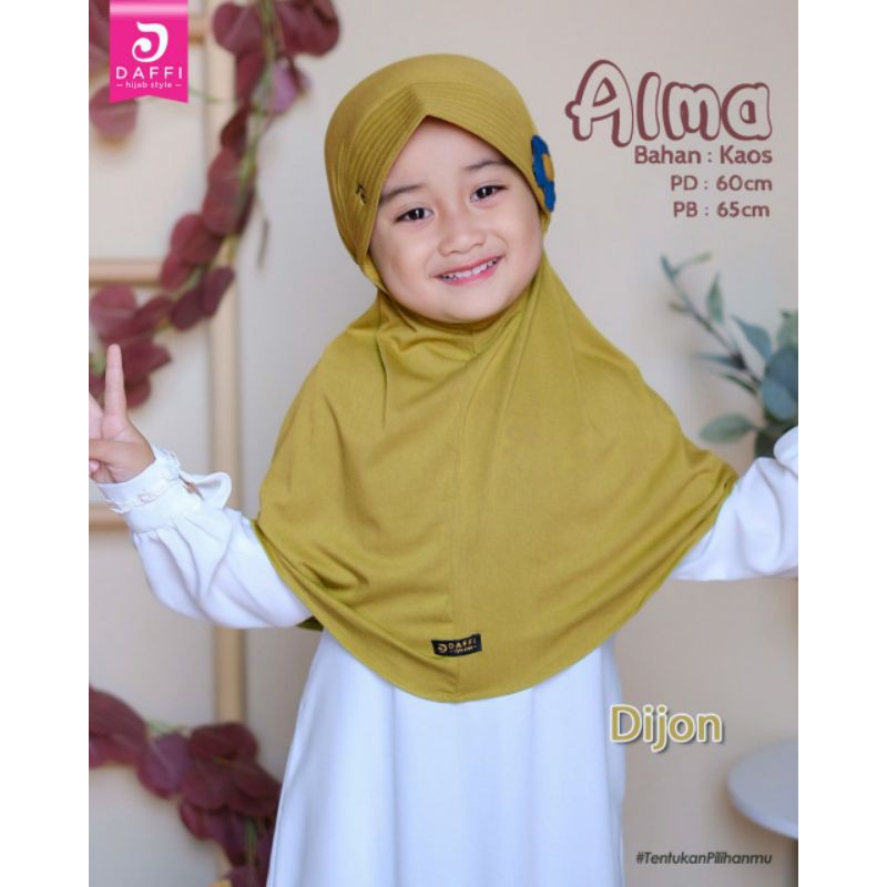 JILBAB ANAK ORI DAFFI ALMA