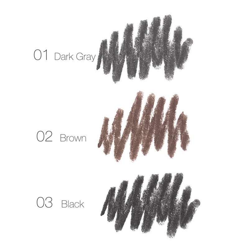 FOCALLURE Black eyeliner + waterproof eyebrow pencil keep 24 hours 2pcs eye makeup