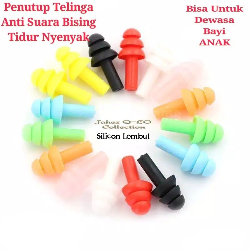 Penutup Telinga Anti Ribut Tidur Kebisingan