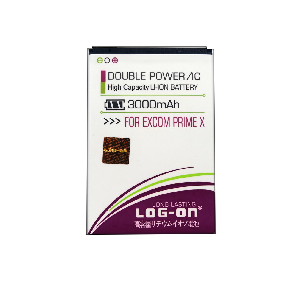 LOG ON BATERAI NEXCOM PRIME X BATRE DOUBLE POWER DOUBLE IC BATTERY