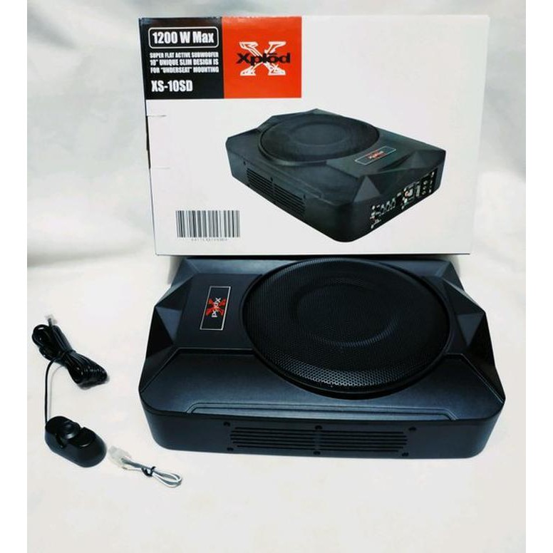 Subwoofer Aktif xplod - XS 10SD - Sub Kolong Xplod last stok