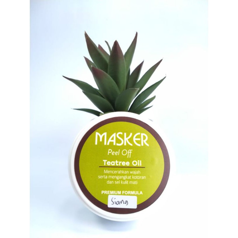 masker peel off tree tea oil by eR-LUX'S beauty care