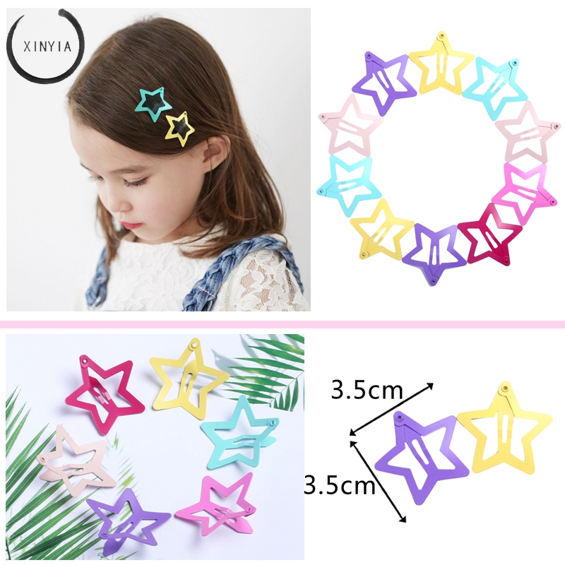 Jepit Rambut Untuk Anak Bintang Hairclip Klip HairPin Hairdressing