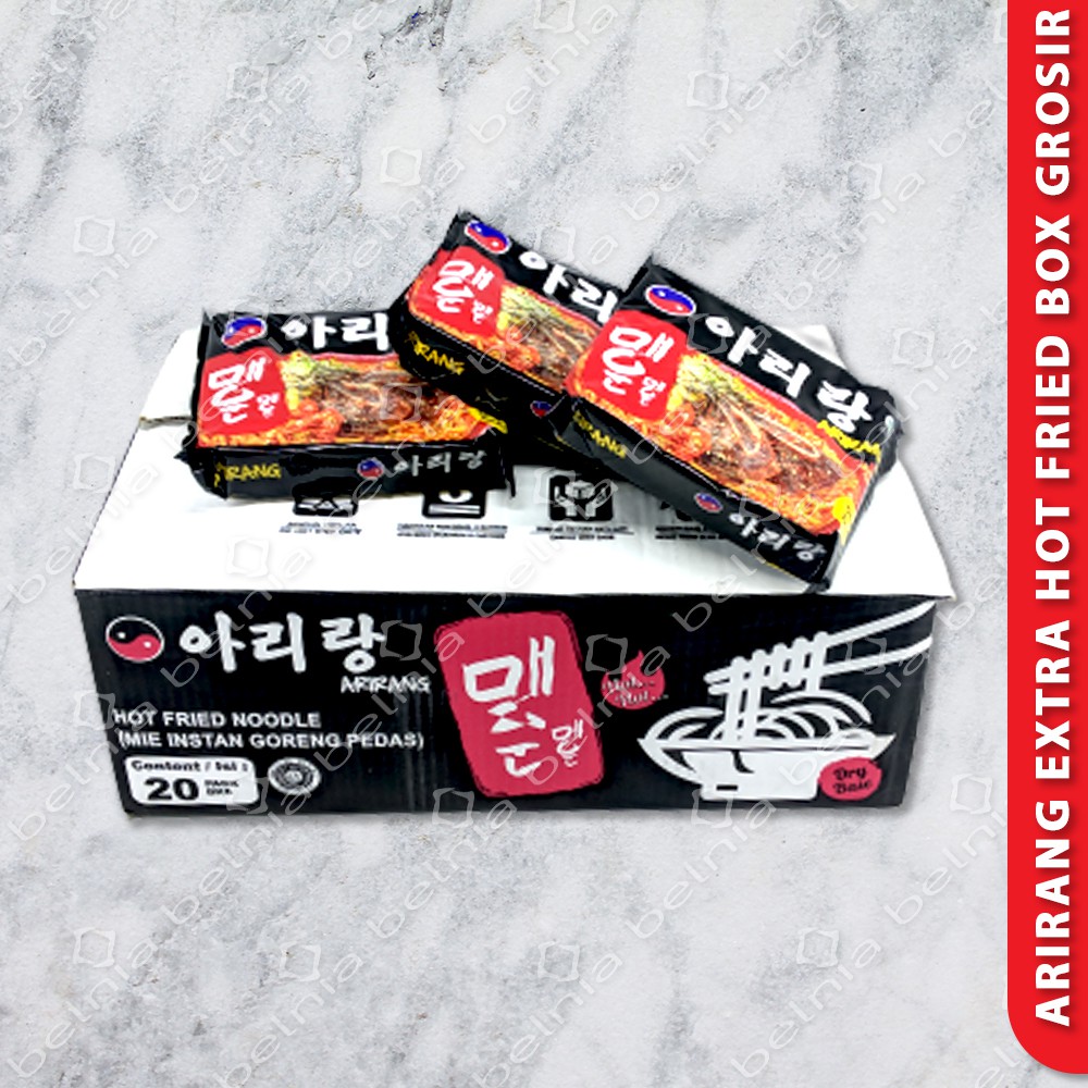 

GROSIR | Mie Goreng EXTRA HOT SUPER PEDAS Ramen Korea Arirang Korean Fried Noodle Halal MUI
