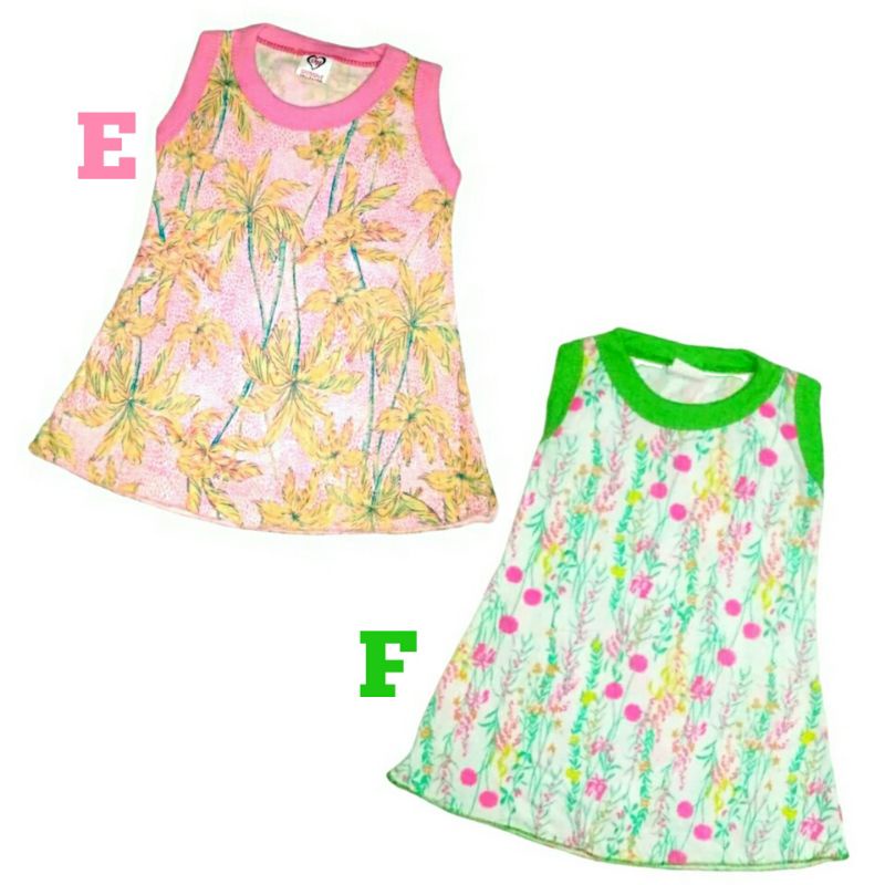 Daster Yukensi anak bayi perempuan dibawah 1 tahun fashion anak kekinian murah baju harian santai-4
