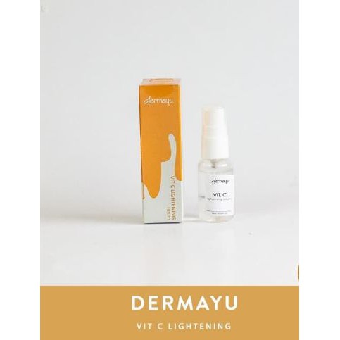 [COD] Dermayu Serum Vitamin C Lightening AMPUH Mengatasi Kulit Berminyak &amp; Mengencangkan Kulit  I 100% Original BPOM