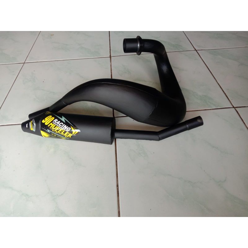 Knalpot Satria 2Tak Udang Trail PNP Rangka Standar GTX