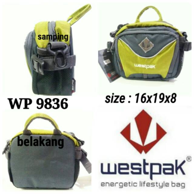 Tas selempang westpak 9836 selempang termurah dan terbaru westpak original