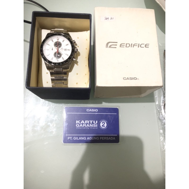 Jam Tangan Pria Casio Edifice EF 547D EF-547D-7A1 ORIGINAL