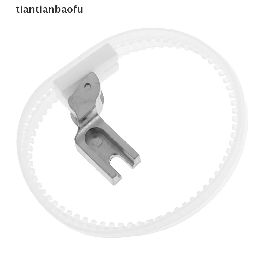 (Tianbaofu) Sepatu Mesin Jahit Double Roller Foot