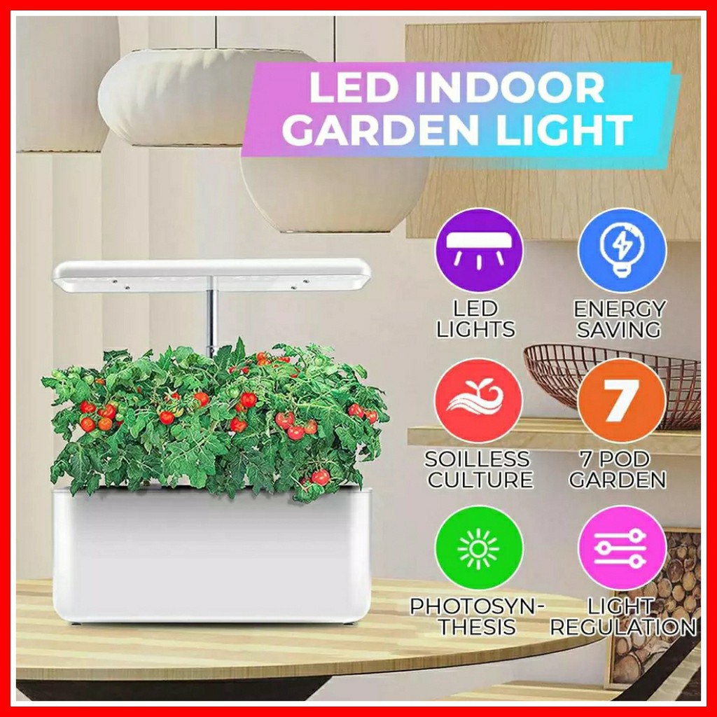 Cube 03 Indoor Garden Hydroponic Hidroponik Garden Kit Planter Shopee Indonesia