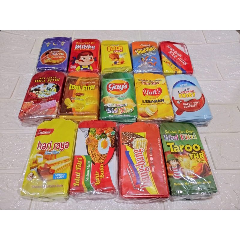 

Amplop Lebaran Makanan 1 pack/1 pack isi 100 pcs