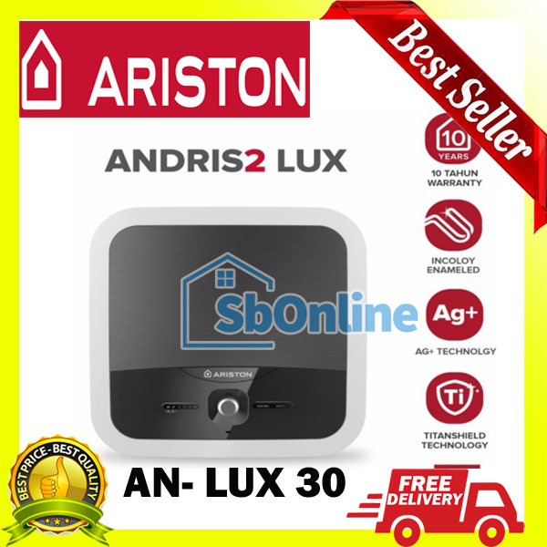 ARISTON Water Heater-  ANDRIS2 AN LUX 30 800 ID Liter