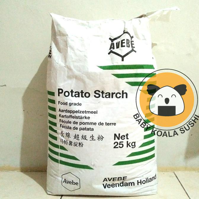 

TERMURAH POTATO STARCH 1 Kg | Tepung Pati Kentang | AVEBE Import Holland Kode 112