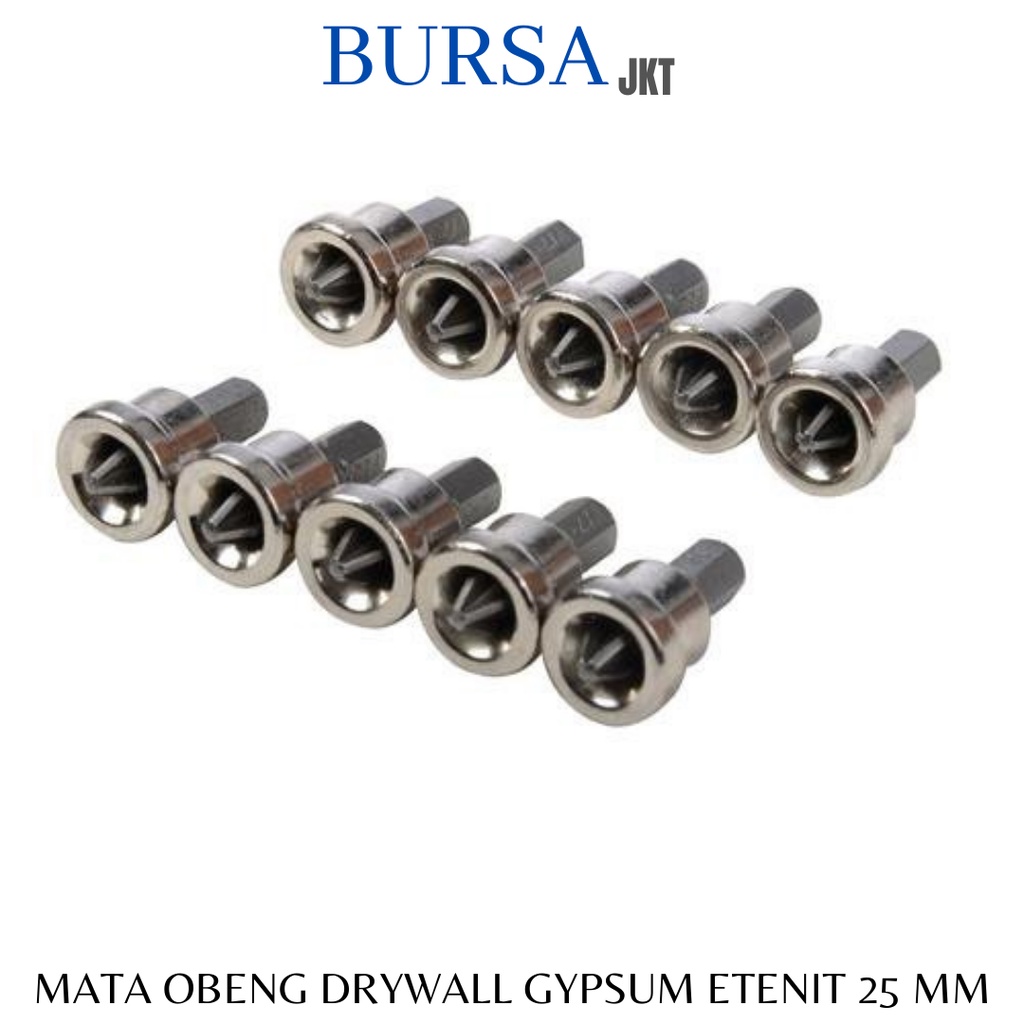 25  MM MATA OBENG DRYWALL BIT ETERNIT GYPSUM CORDLESS PH2