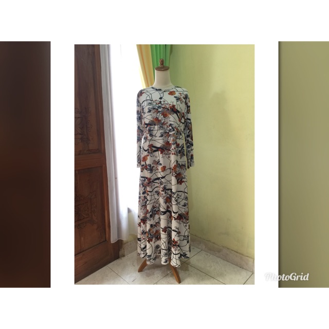 Gamis jersey motif