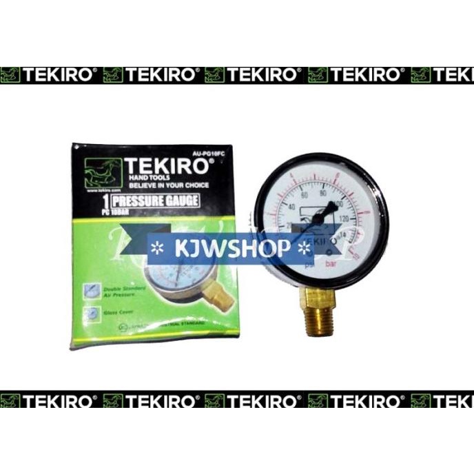 Open DS] MANOMETER 10 BAR TEKIRO