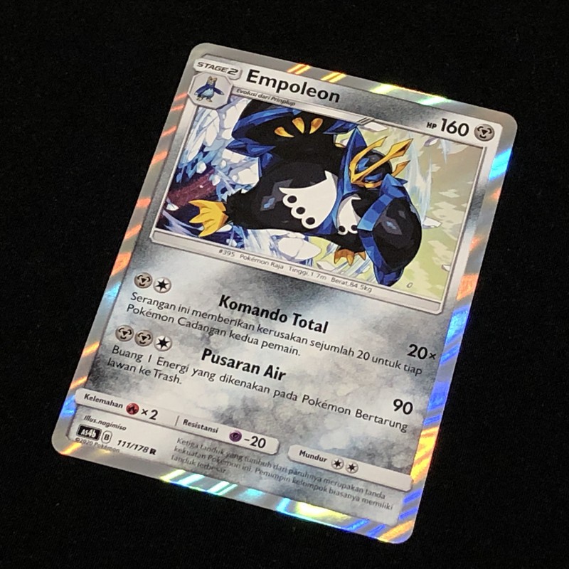 Kartu TCG Pokemon - EMPOLEON FOIL