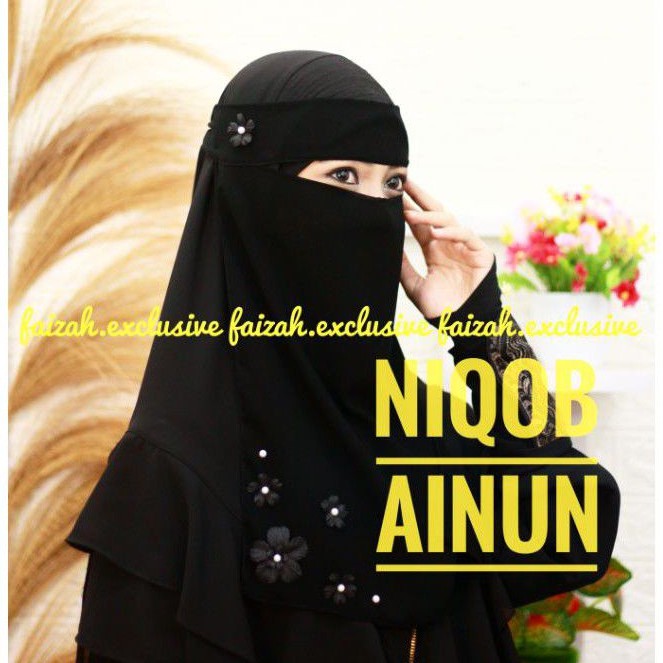 NIQOB AINUN NIQAB BANDANA TEMBORO