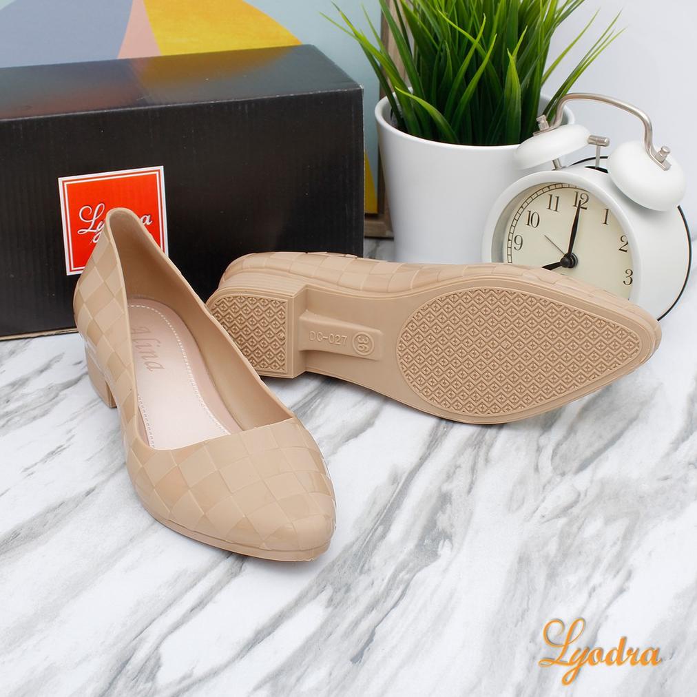 Yodra / Lyodra Fionan Wedges Jelly Shoes Import Ldr303 Real Pict