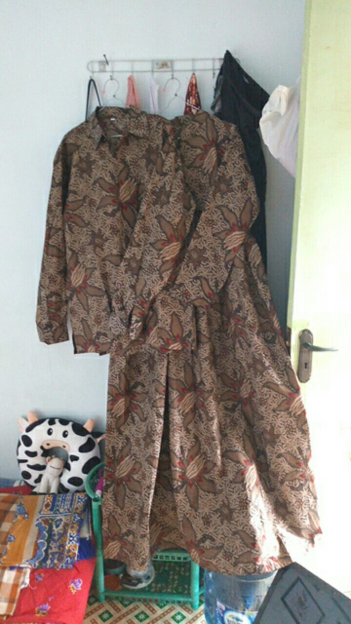 Ms Gamis Batik Sriwedari Maxi Bumil/busui Katun Sogan Allsize Bisa (cod)