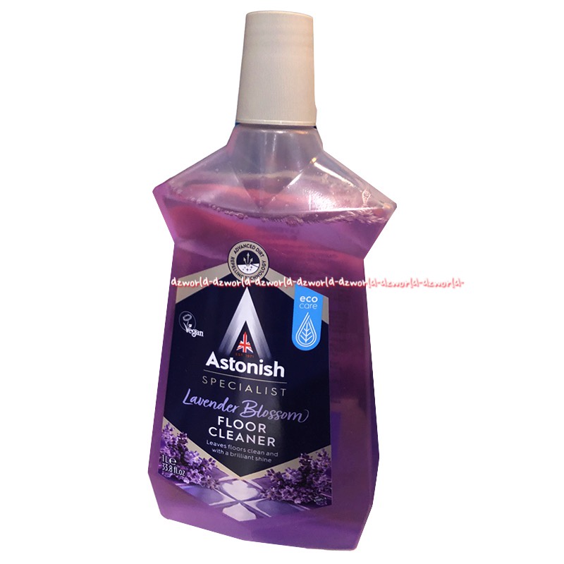 Astonish Floor Cleaner Lavender Blossom 1L Cairan Pembersih Lantai Ungu Purple Astonih Lafender Floors Cleanser