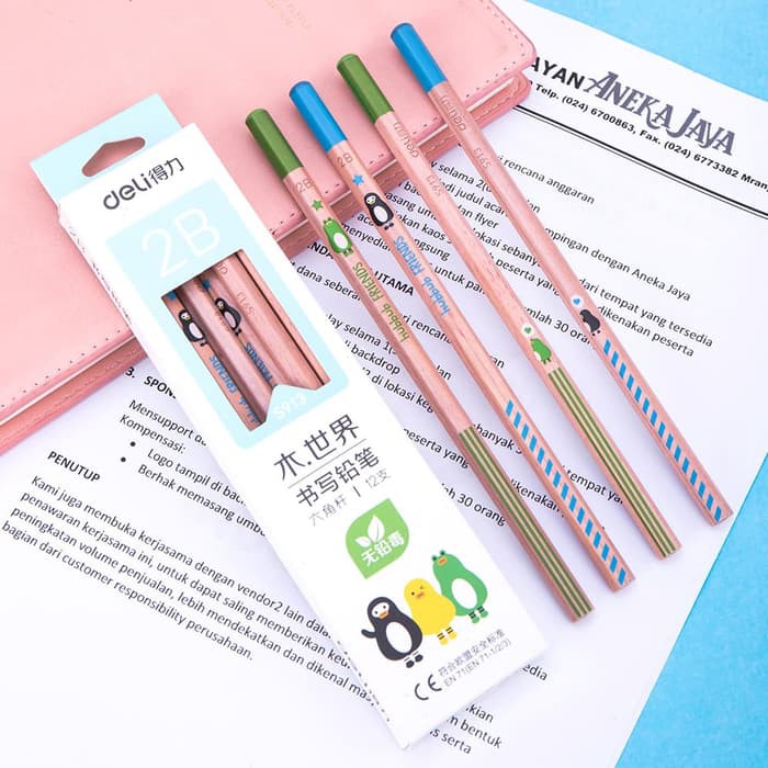 

NEW PRODUK DELI S913 GRAPHITE PENCIL/PENSIL KAYU-