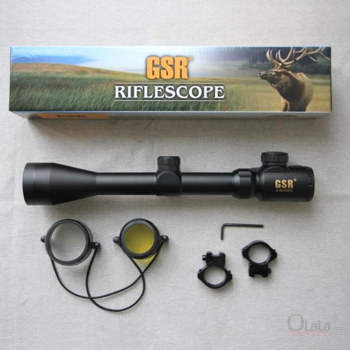 Aksesoris Olahraga Teleskop Tele Gsr 3-9X40 Eg