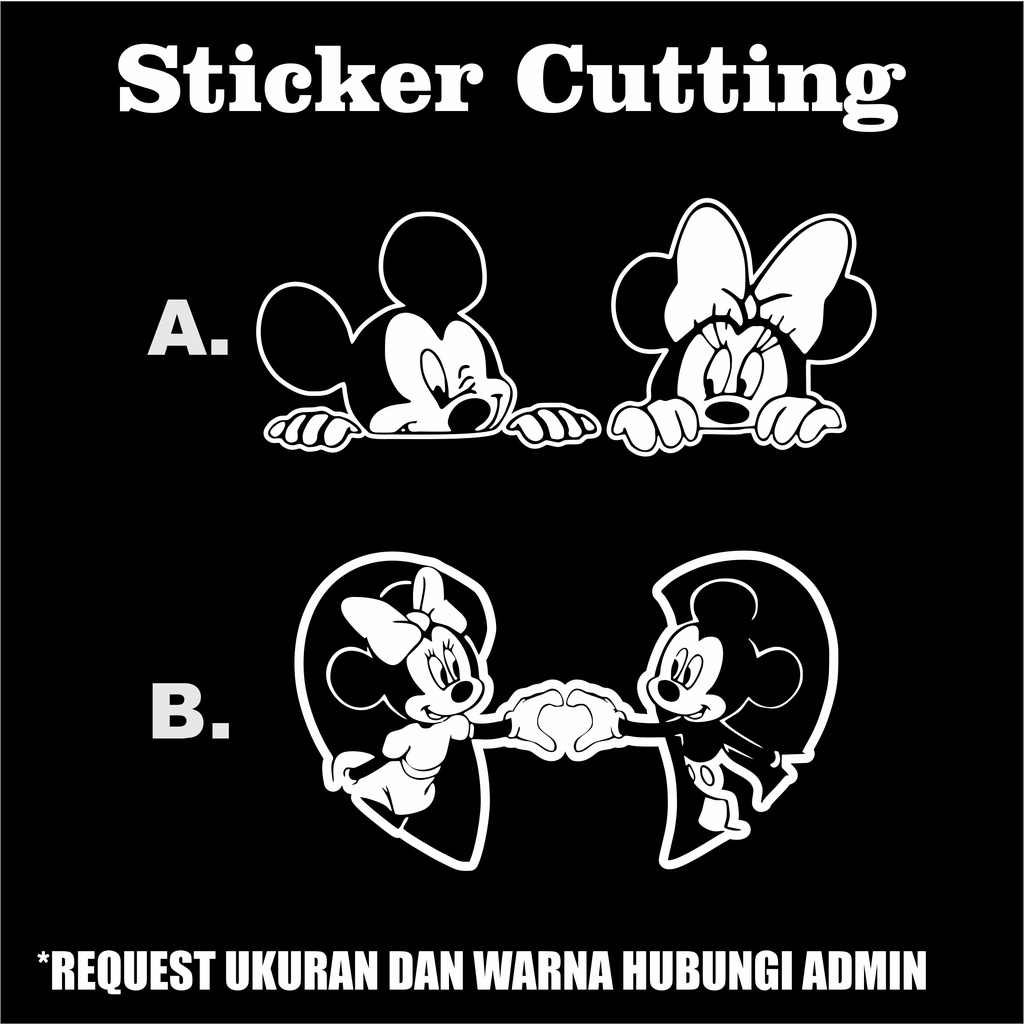 Sticker Cutting Walt Disney