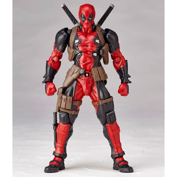 PROMO TERBARU Action Figure PVC Revoltech Deadpool Amazing Marvel Yamaguchi 001 MURAH MERIAH