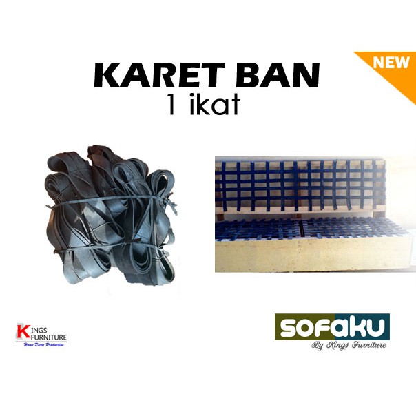 Karet Ban Sofa 75 Meter Jok 1 Ikat - Single Band Sofa Tali Karet