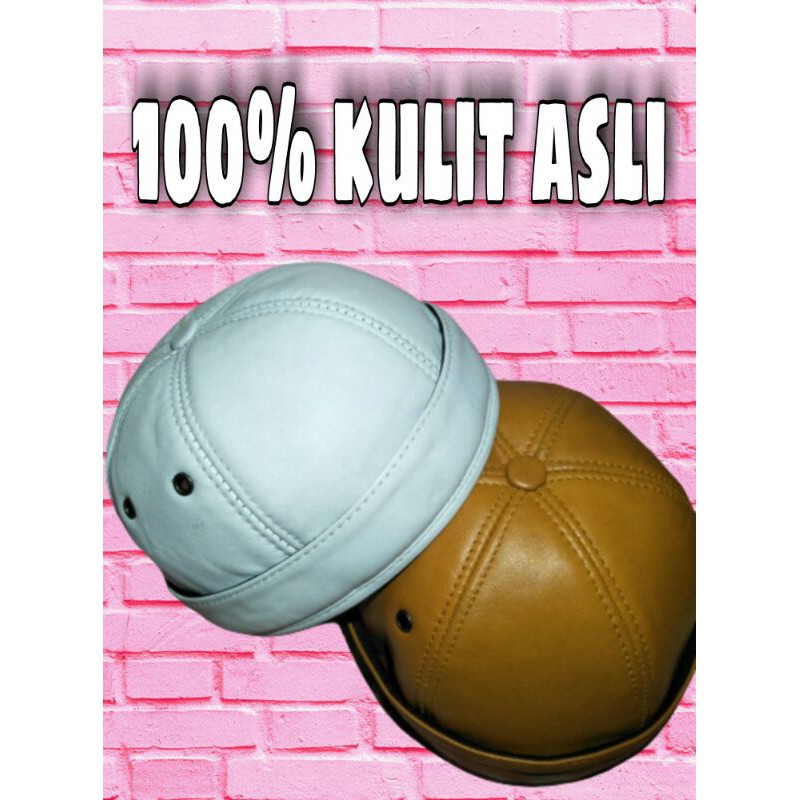Kojo Garut- Peci uas kulit/peci mikihat asli kulit/peci gaul asli kulit