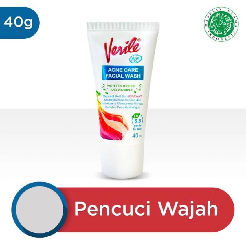 Verile Acne Care Facial Wash 40g