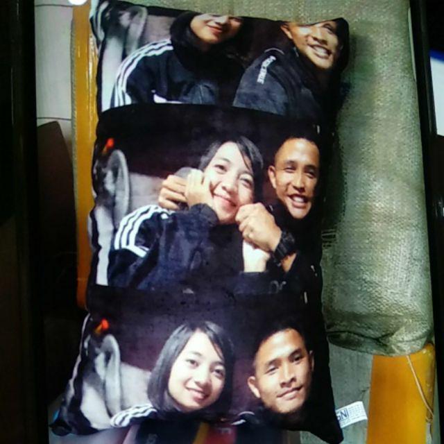 Bantal Foto Fullprint Bantal Custom Desain Cantik Hasil Berkualitas,tersedia 3ukuran Bantal Kenangan