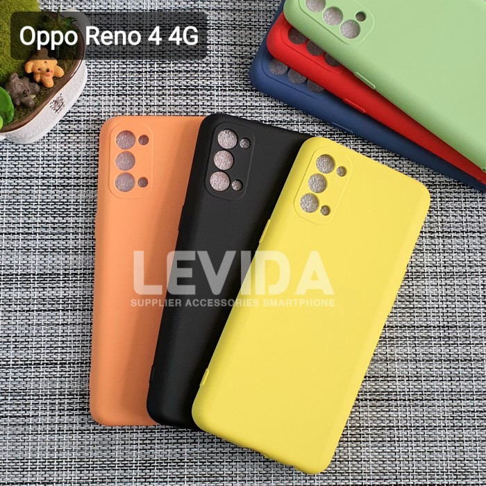 CASE OPPO RENO 4 4G CASE CANDY ANTI NODA SOFT CASE SILICON