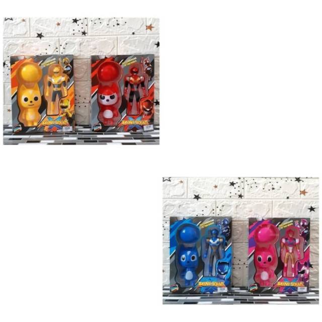 Mainan robot mini force X / mini squad