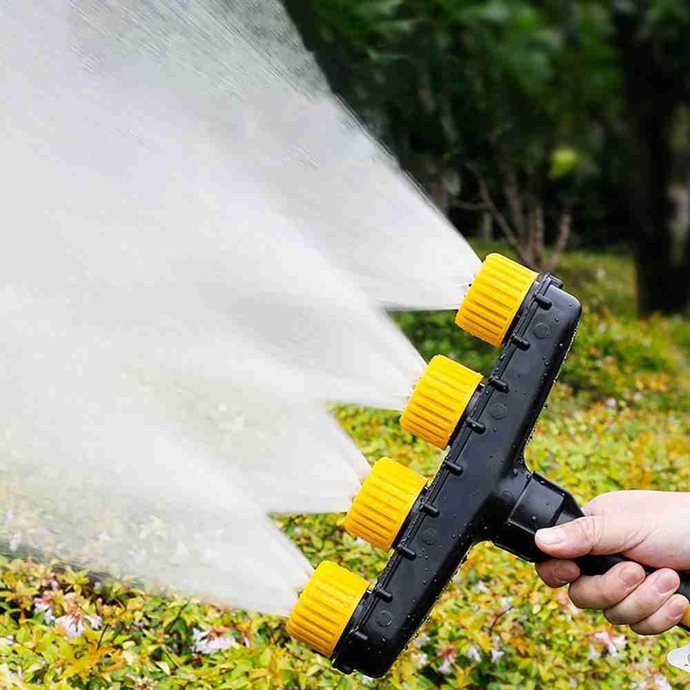 Nanas Multi-Head Sprinkler Perlengkapan Berkebun Atomizer Nozzle Semprotan Siram Cakupan Area Besar