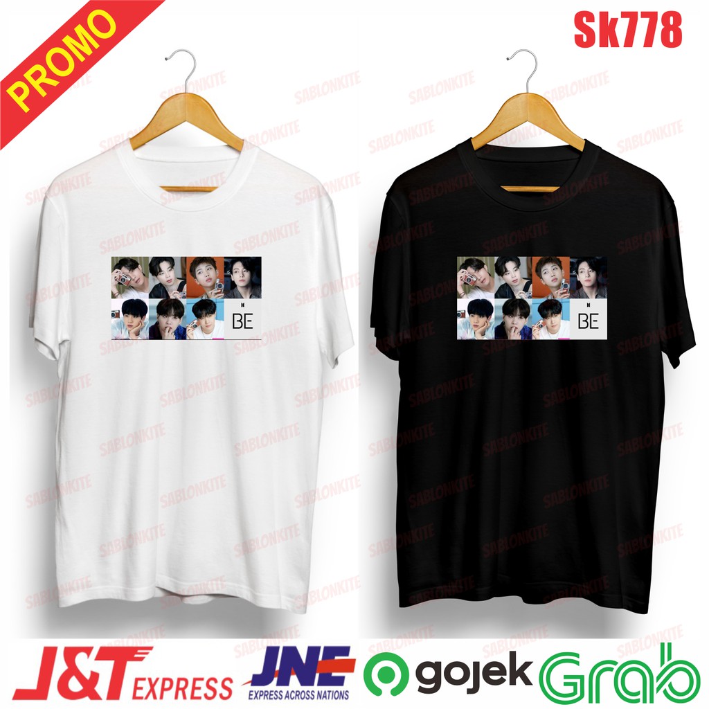 MURAH!!! KAOS KPOP MEMBER CONCEPT BE SK778 UNISEX COMBED 30S