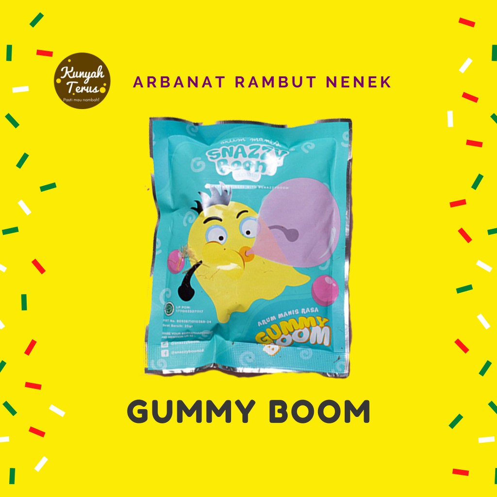 

Arum Manis by Snazzy Boom - Gummy 25gr