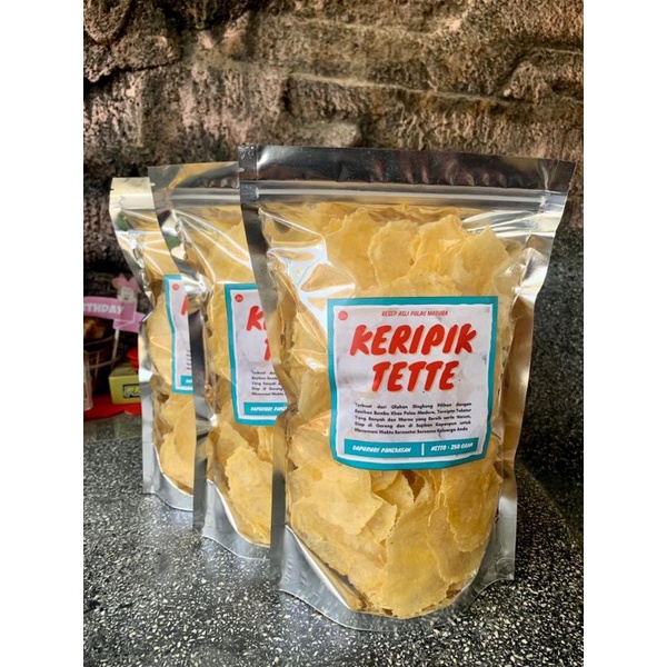 Keripik Tette (Keripik Singkong) Asli Madura