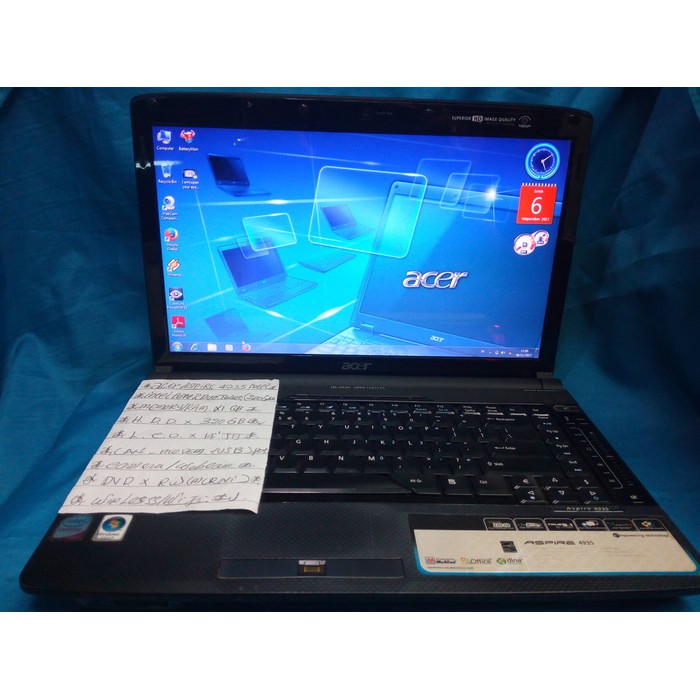 Notebook Bekas ACER Aspire 4935 ( Used 85 % )
