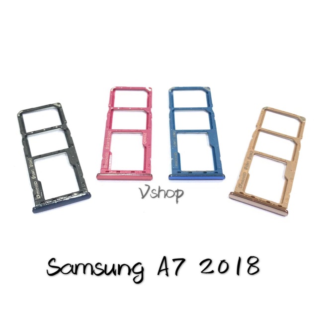 SIMTRAY - TEMPAT SIMCARD SAMSUNG A7 2018 - A750 SLOT SIMCARD