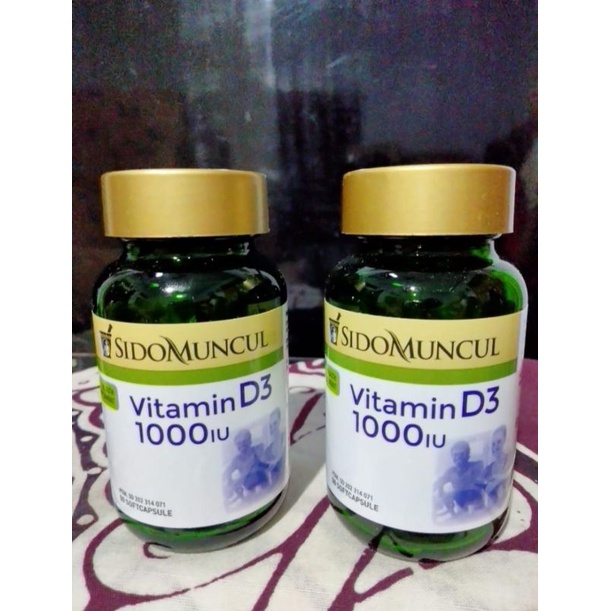 Vitamin D3 1000iu Sidomuncul