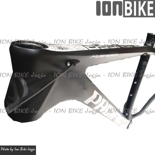 READY  frame set Pacific avenger 3.0 27.5 Carbon Black Gray - frame sepeda mtb - ringan banyak bonus